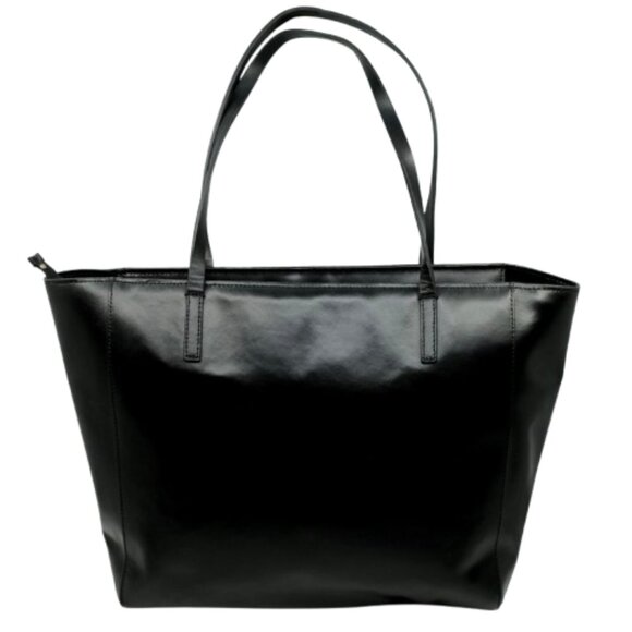 KATE SPADE~White Street Violeta~EXTRA LARGE BLACK LEATHER TOTE SHOULDER BAG - Picture 3 of 5